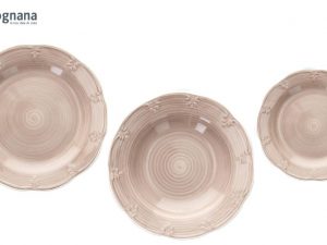 TAVOLA 18 PZ.SHABBY BEIGE TOGNANA