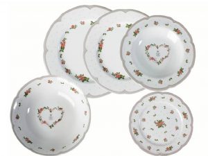 TAVOLA 18 PZ.NASTRI E ROSE SHERWOOD