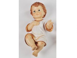 25419 - GESU' BAMBINO CON VESTITO CM.15
