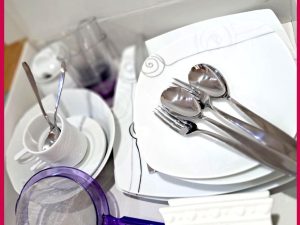 KIT DEL FUORI SEDE GRIGIO-VIOLA